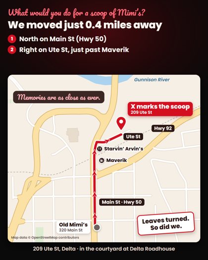 Delta locals directions card
